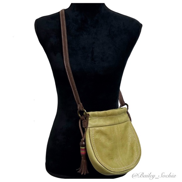 FOSSIL Leather Bucket Bag - Picture 1 of 9